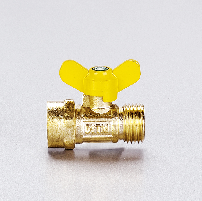 604-1 內外絲蝶柄燃氣閥